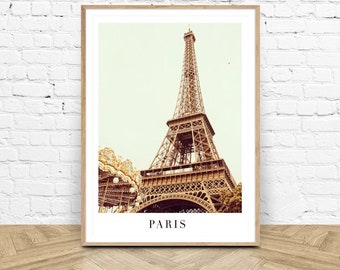 Paris Travel Poster - Printable Paris Art - Paris Gift