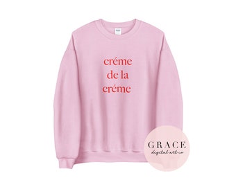Unisex Sweatshirt Pink Sweater Gift 