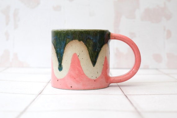 SECONDS Hand made ceramic mug- discounted due to flaws