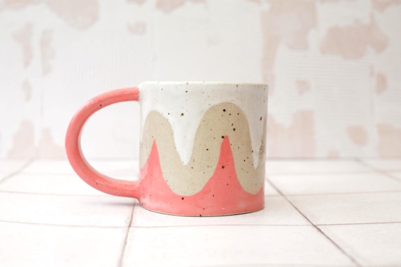 SECONDS Hand made ceramic mug- discounted due to flaws