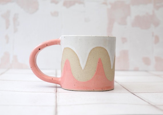 SECONDS Hand made ceramic mug- discounted due to flaws