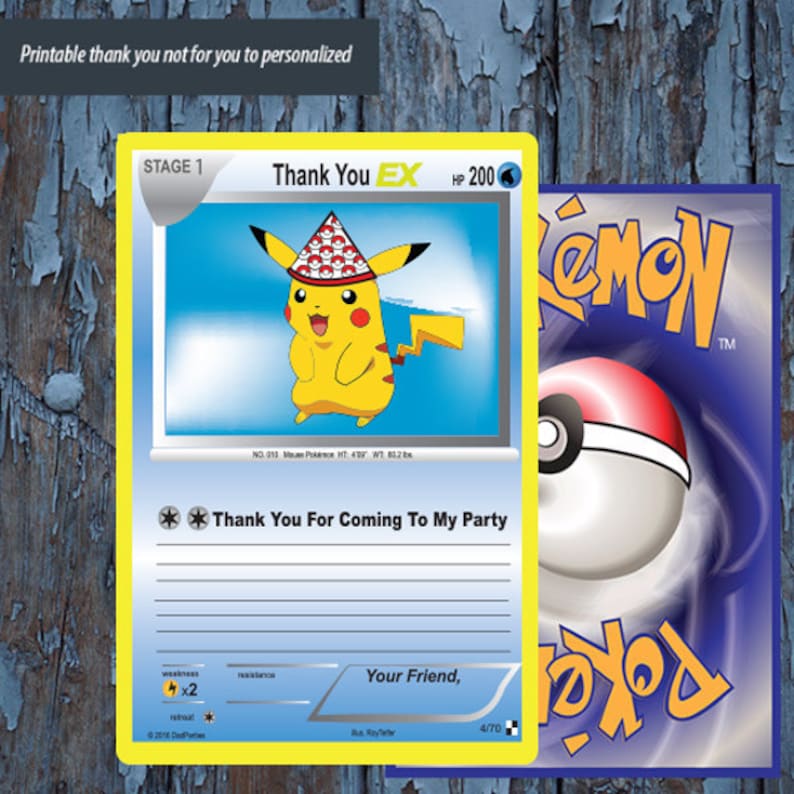 Pokemon,pokemon investing card, Pokemon thank on your own, Pokemon card, Pokemon birthday, Pokemon Celebration, Pokemon transfer, Pikachu, Pokemon Printables, photo relating to Printable Pokemon Trading Cards identified as Pokemon,pokemon buying and selling card, Pokemon thank oneself, Pokemon card, Pokemon birthday, Pokemon Occasion, Pokemon transfer, Pikachu, Pokemon Printables,