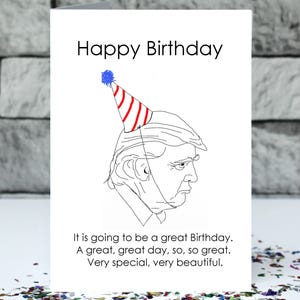 funny Donald Trump birthday card image 3