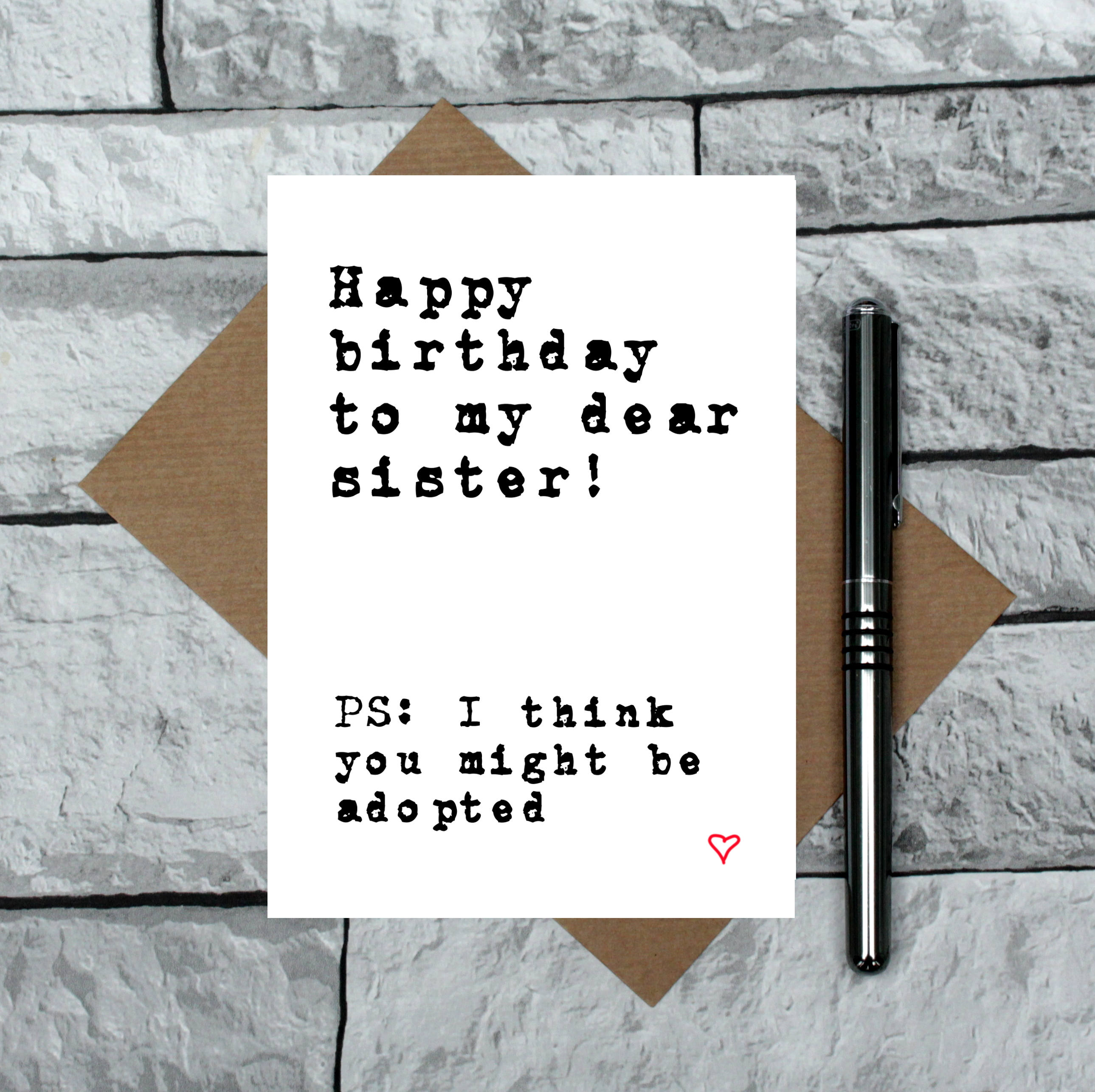 Funny Sister Birthday Card Cheeky Sister Birthday Card - Etsy Funny Sister Birthday Card Cheeky Sister Birthday Card - Etsy
