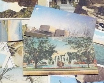 25 Random Damaged Postcards for Crafting Junk Journal Scrapbook Collage Confetti Smash Book Mixed Media Altered Art Project