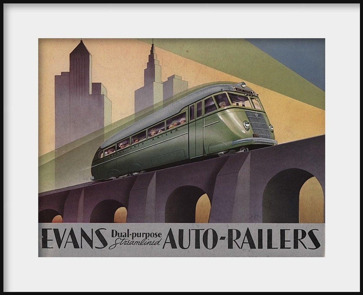 Train Art Deco