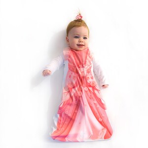 Lullaby Sack Infant Wearable Blanket Pink Ballgown 3 to 9 Months image 2