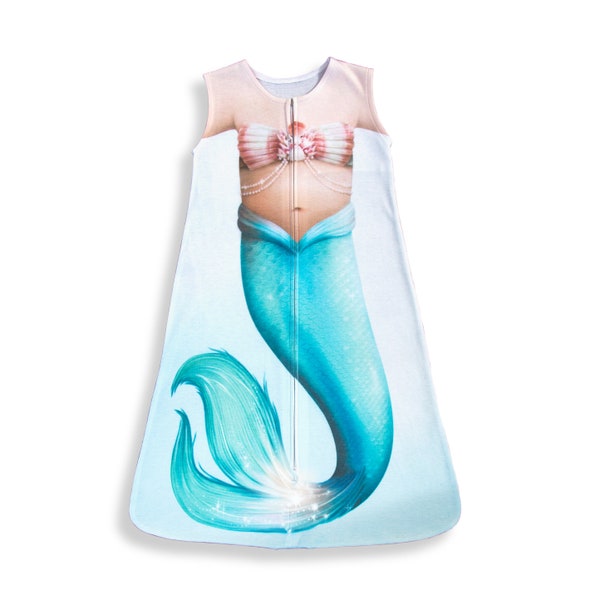 Lullaby Sack - Infant Wearable Blanket - Mermaid - 3 to 9 Months
