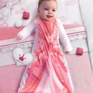 Lullaby Sack Infant Wearable Blanket Pink Ballgown 3 to 9 Months image 4