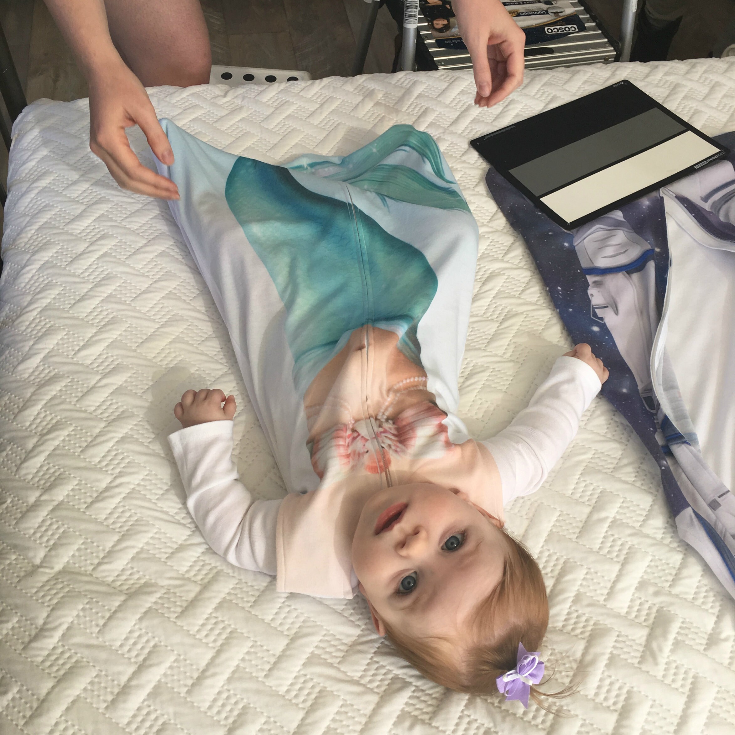 Lullaby Sack Infant Wearable Blanket Mermaid 3 to 9 Etsy