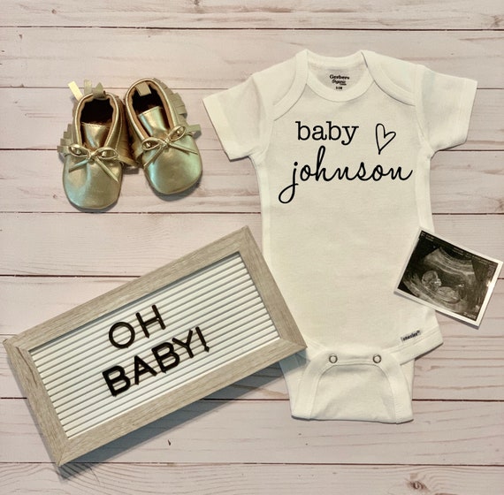 personalized baby announcement