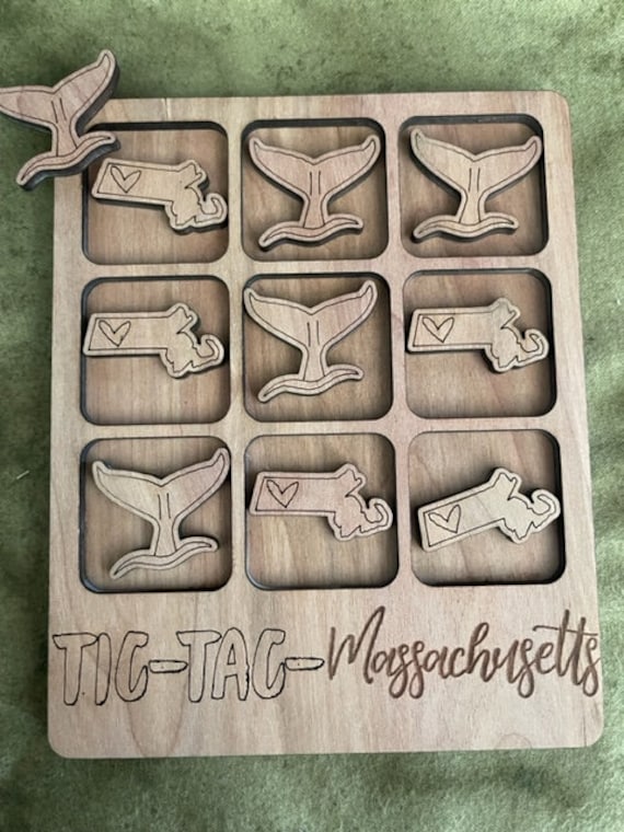 Jeu Tic Tac Toe du Massachusetts