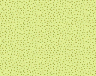 Susybee Lime Irregular Dot SB20171-815 Clothworks