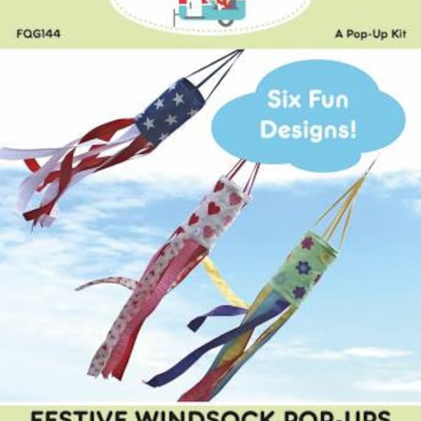 Festive Windsock Pop-Ups Kit