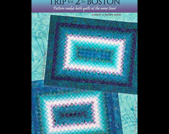 Trip for 2 to Boston Quilt Pattern Wing and a Prayer Designs - Etsy