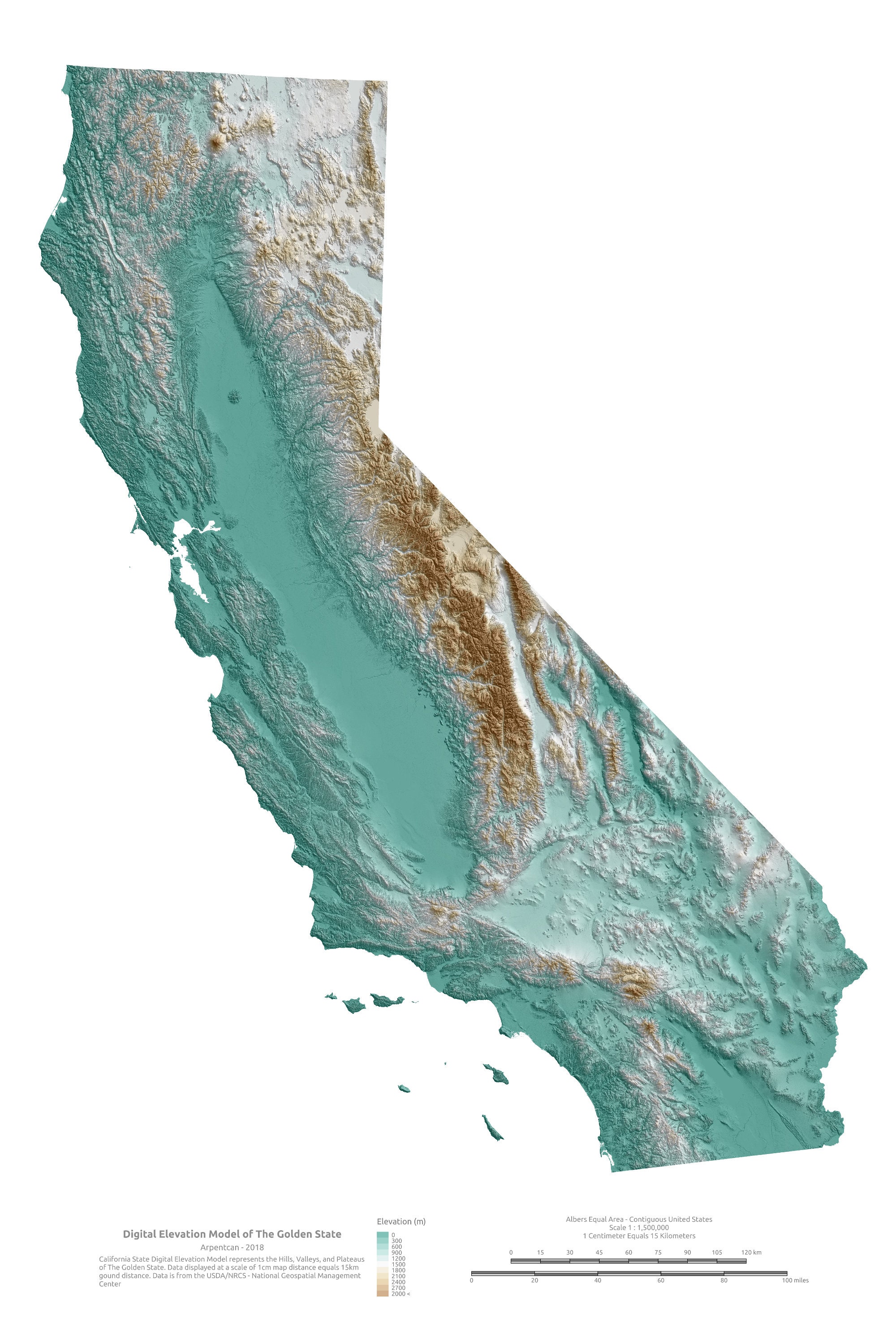 california digital terrain model california digital terrain model
