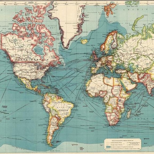 digital world map printable high resolution world map poster etsy australia