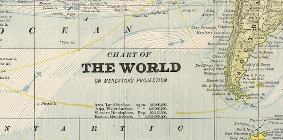 Digital Chart Of The World Download