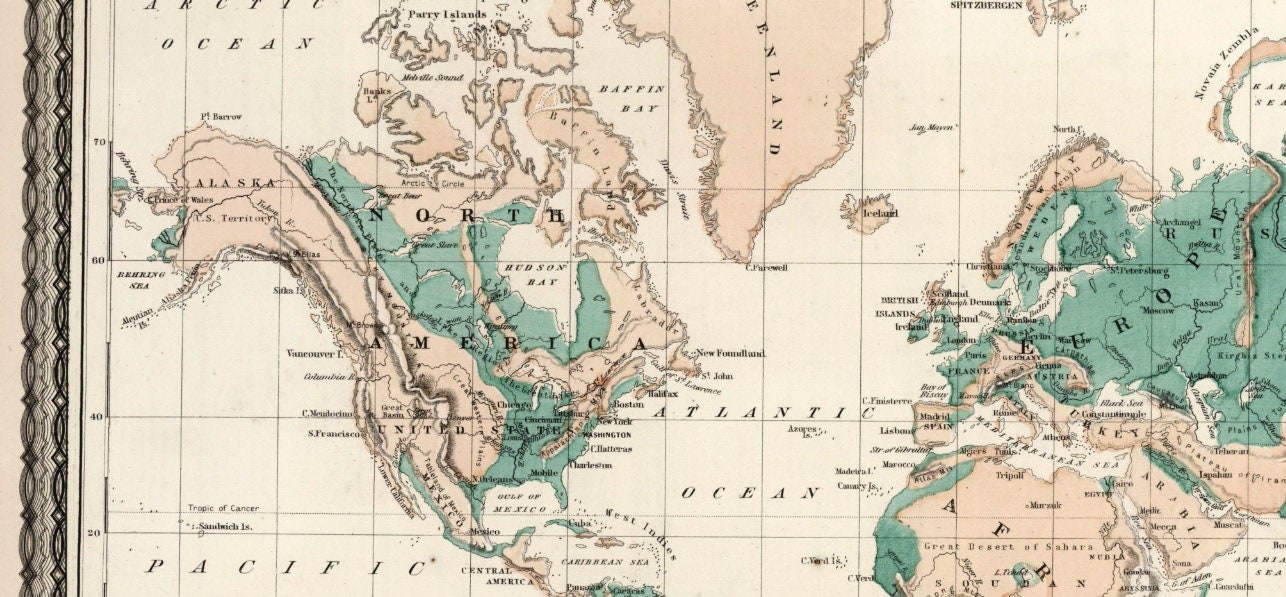 digital vintage printable world map download old world maplarge world