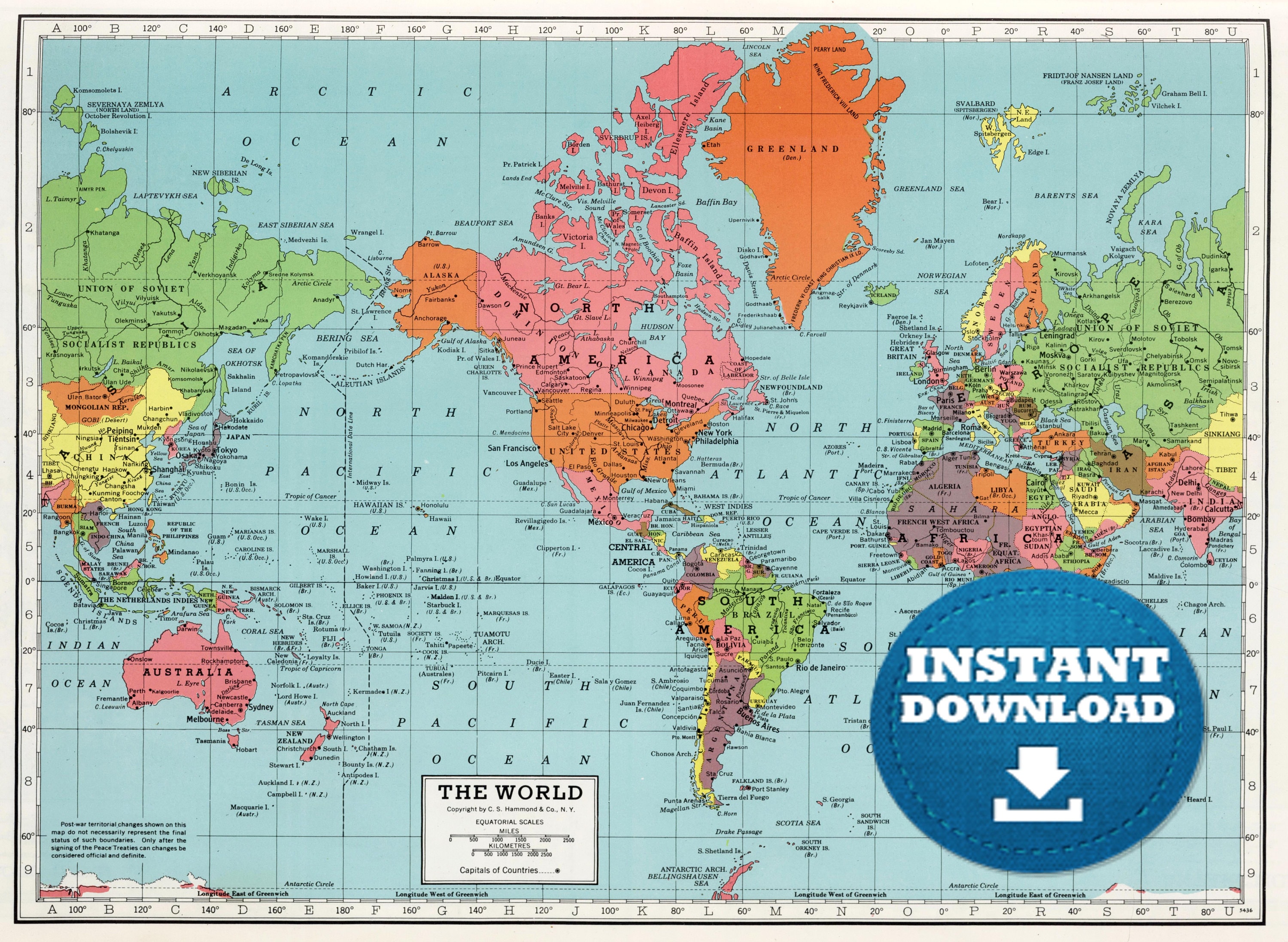 digital-old-world-map-printable-download-vintage-world-map-etsy