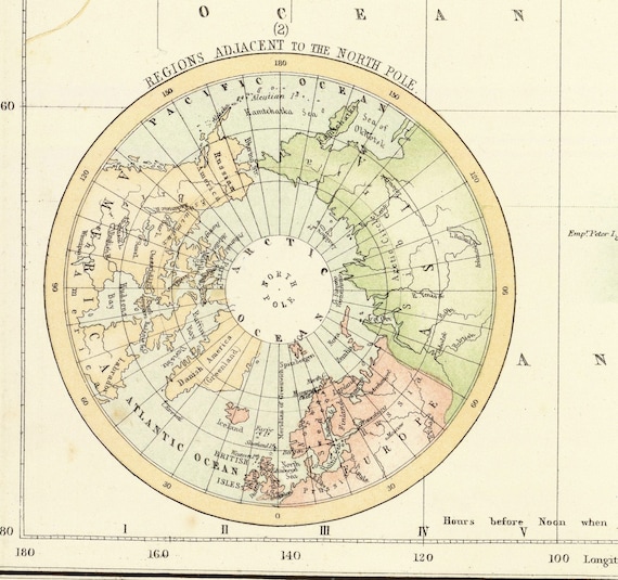 黄金色の世界地図 ヴィンテージ世界地図プリント：黄金の光、ボヘミアンスタイル