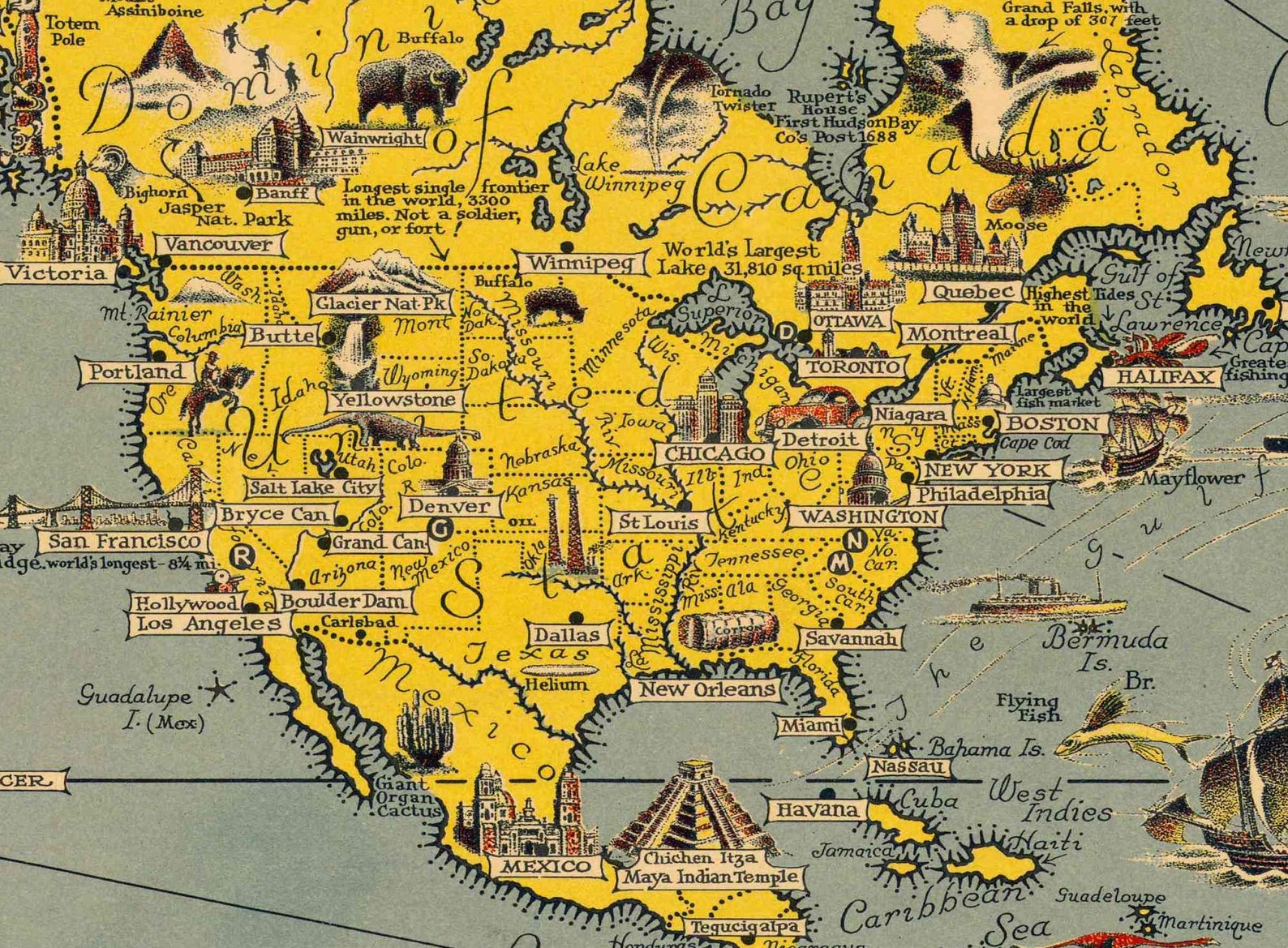 Digital Vintage World Map Printable Download. World Wonders World Map ...