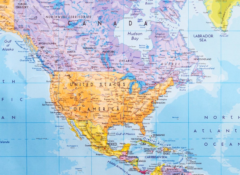 digital modern world map printable download modern world map etsy
