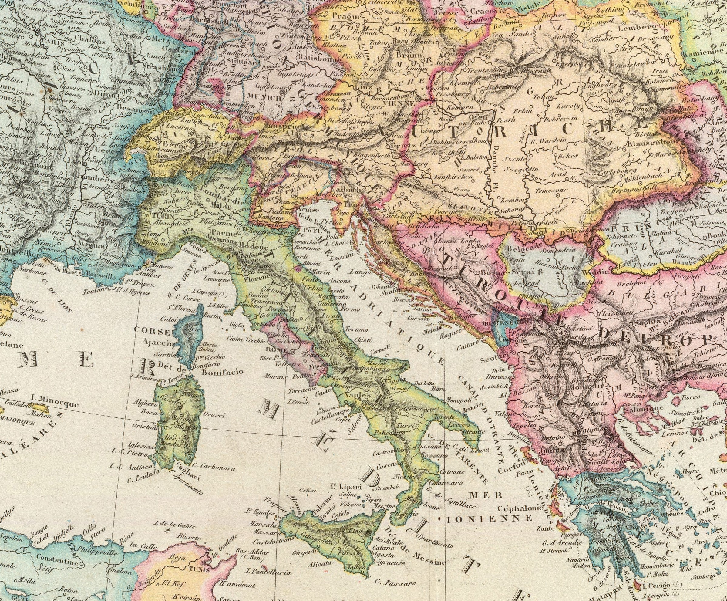 digital old map of europe printable download large europe