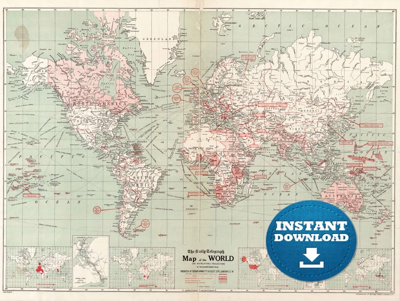 Electronic Aged World wide Map Printable Obtain. Traditional Globe Map. PRINTABLE Map. Heavy Entire world Map. Superior Answer Planet Map. Poster.United states of america.Australia image regarding Vintage Map Printable titled Electronic Outdated Globe Map Printable Down load. Classic World-wide Map. PRINTABLE Map. Superior Globe Map. Higher Answer Entire world Map. Poster.United states of america.Australia