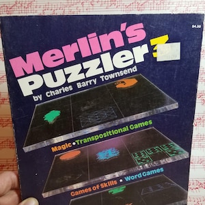 1979 SC Merlin&#39;s Puzzler: Three. Charles Barry Townsend Mensa Magic tricks
