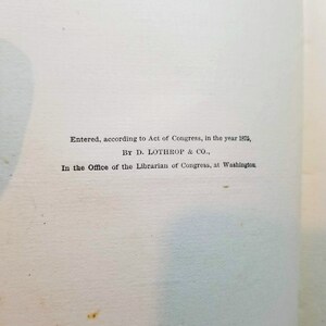 1875 HC Daniel Webster, His Life and Public Services Joseph Banvard image 6