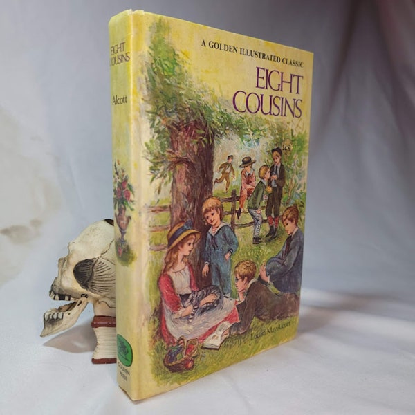 1965 Eight Cousins Louisa May Alcott Reisie Lonette Golden Illustrated Classic