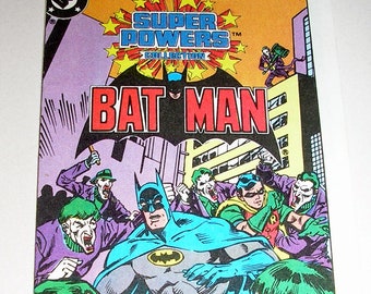 Vintage, 1983, Kenner, #2, Bat Man, mini comic, promotional, DC comics