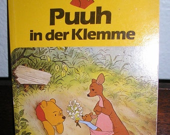 Vintage 1983, Puuh in der Klemme, German Winnie the Pooh, Ravensburger, excellent condition