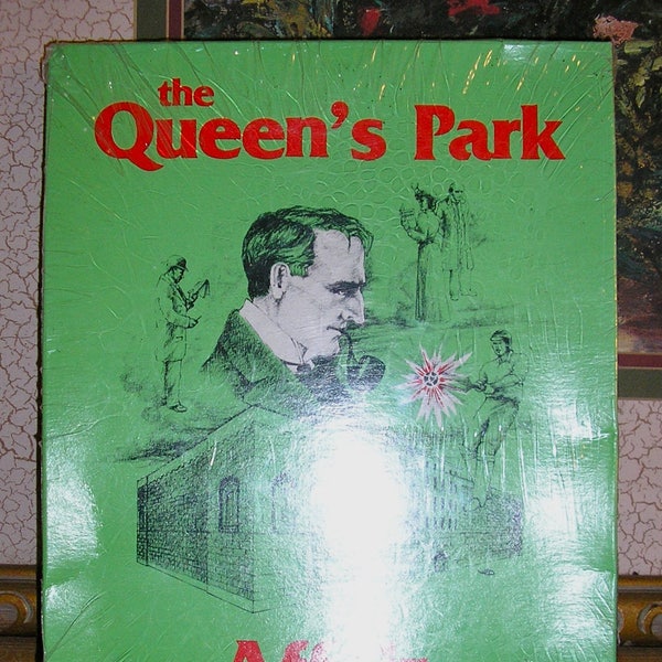 Vintage, NIB, NEW, 1981, Sherlock Holmes Consulting Detective game, vol 3, Queen's Park supplement,  unopened, sealed, MINT