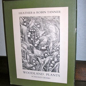 Vintage, First Edition, limited edition 834 of 1500, 1982, Woodland Plants, Tanner, HC with DJ and box, excellent condition image 1