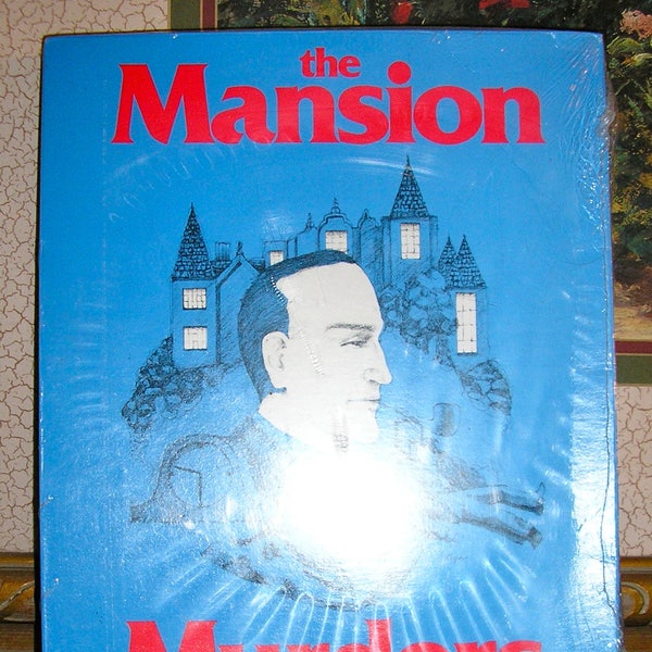 Vintage, NIB, NEW, 1981, Sherlock Holmes Consulting Detective Mansion Murders game, vol 2, sealed, unopened