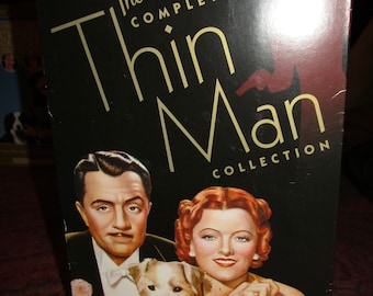 SALE  The Thin Man, complete DVD collection, Myrna Loy, William Powell, 7 discs, Complete Thin Man