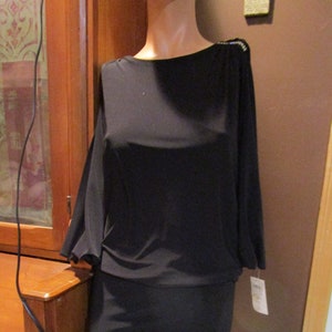 Black Cache Dress Etsy