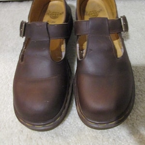 T Strap Doc Martens Etsy