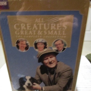 SALE   Vintage, Sealed, original DVD set, All Creatures Great and Small, new set