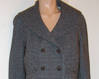 Vintage 90s, shawl collar, skirt suit, Liz Claiborne, size 10, career suit