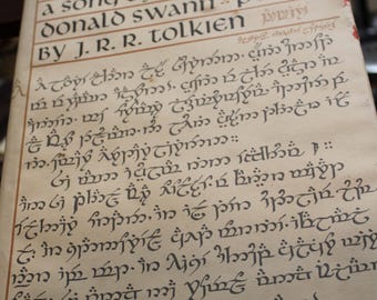 Édition originale de 1967, « The Road Goes Ever On », par Donald Swan, chansons de Tolkien