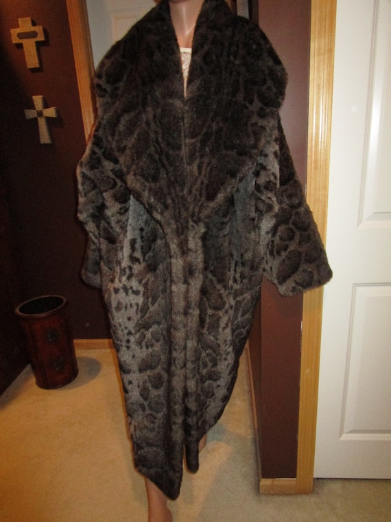 saks faux fur jacket
