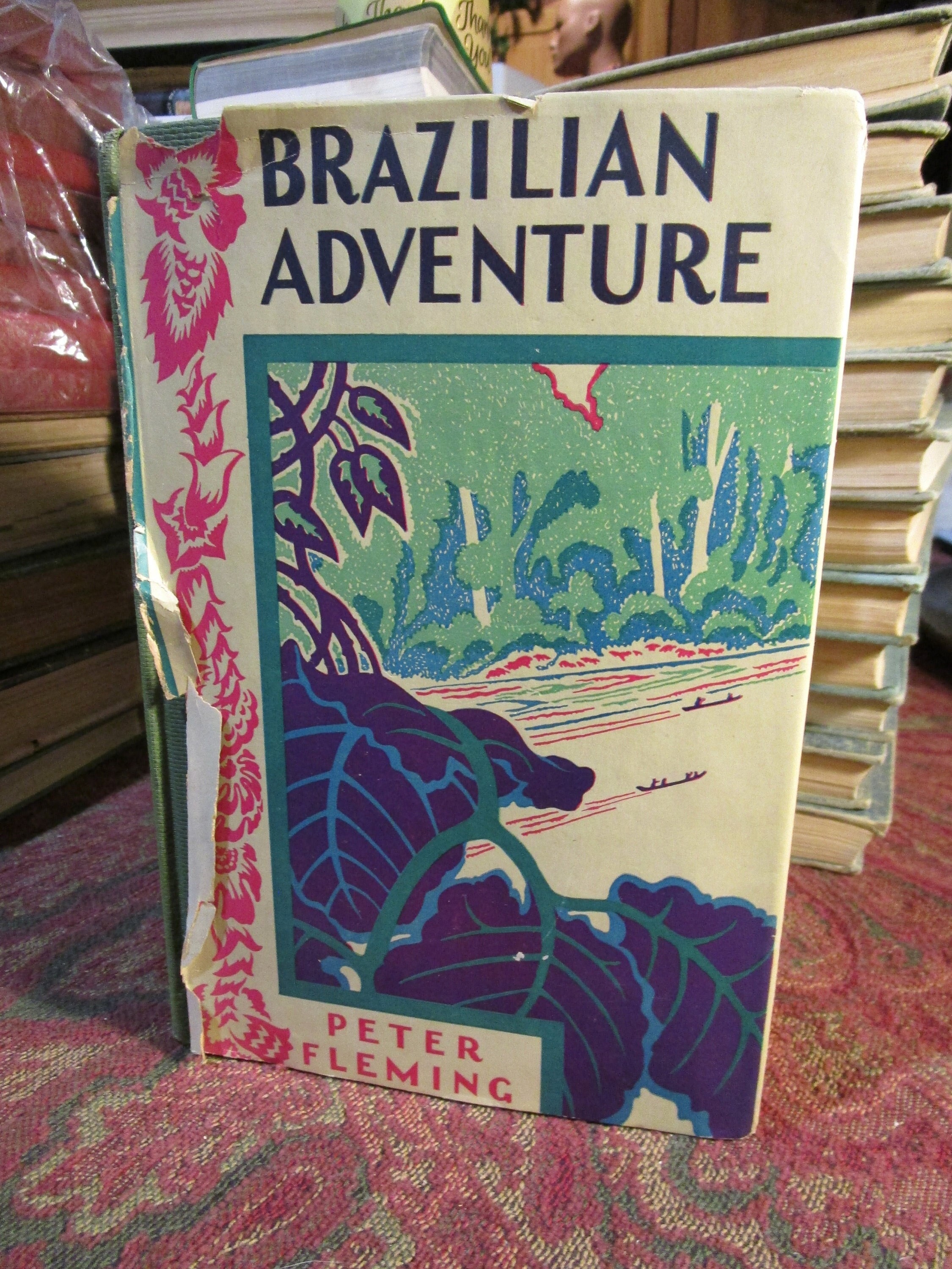 Vintage 1933 Brazilian Adventure by Peter Fleming Jungle Etsy