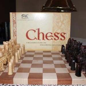 Studio Anne Carlton Chess Set - Etsy