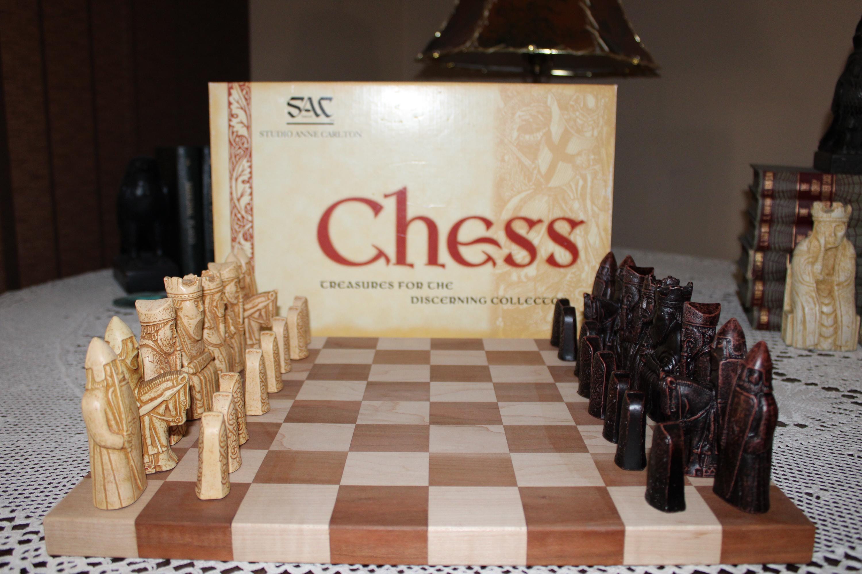 Studio Anne Carlton Chess Set - Etsy