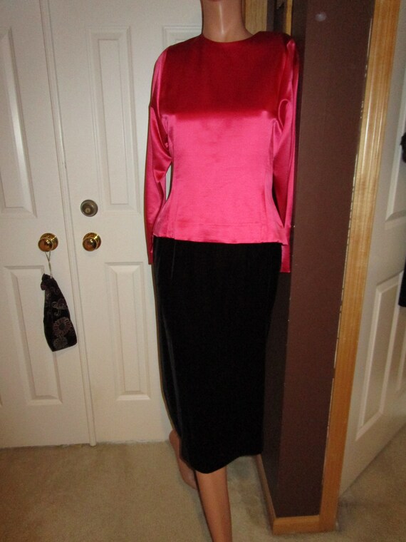 Vintage, 70s, Albert Nipon Couture, Hong Kong, pi… - image 2