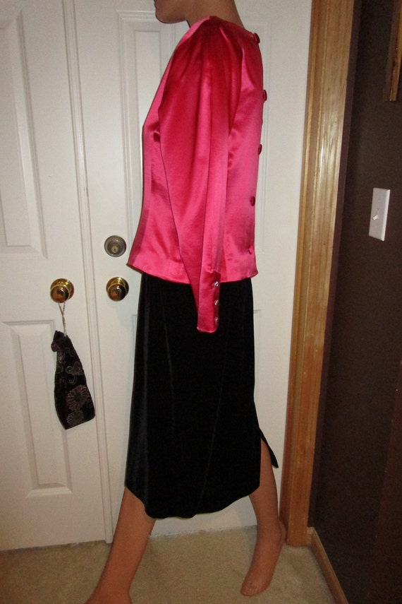 Vintage, 70s, Albert Nipon Couture, Hong Kong, pi… - image 6