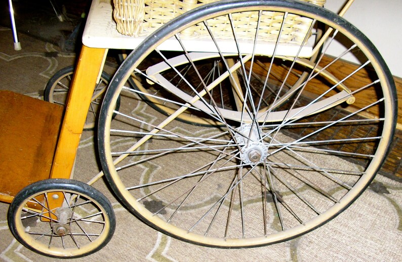 Antique 1930s Colson Company Wicker and Cane Wheelchair LOCAL Etsy